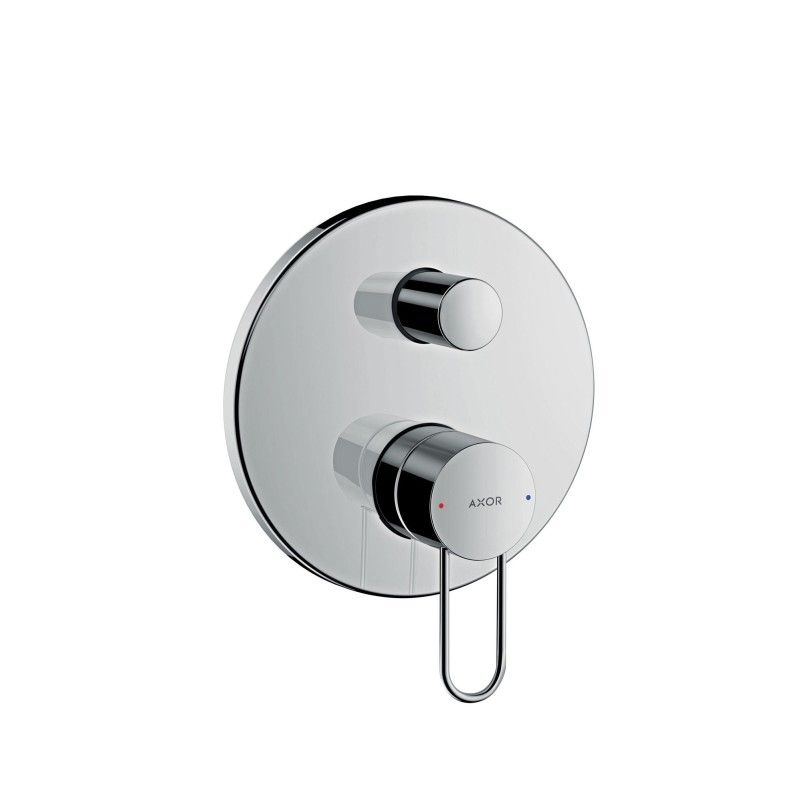 AXOR UNO  Single Lever Recessed Bath and Shower Mixer   and integrated security combination according to EN1717  38428000 HANSGR