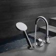 AXOR UNO  3-hole bath mixer  With stirrup handle  38436000 HANSGROHE - 1