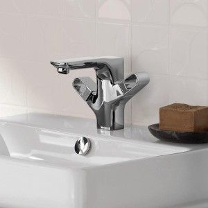 AXOR URQUIOLA Einhebel-Waschtischmischer 2 Griffe   AXOR 11024000 HANSGROHE - 1