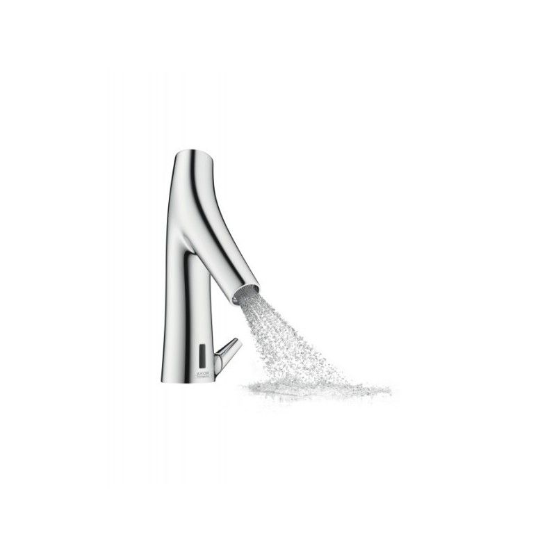 AXOR  STARCK ORGANIC Elektronik-Waschtischmischer mit Temperaturregulierung Batteriebetrieb   AXOR  12171000 HANSGROHE - 1