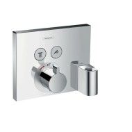 ShowerSelect Melangeur thermostatique integre 2 sorties  e Douche a main Hansgrohe 15765000 HANSGROHE - 1