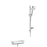 RAINDANCE  Select E 120 Sistema doccia esterno 120 con termostatico Ecostat Select e asta doccia 65 cm Hansgrohe 27038400 HANSGR