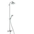 Hansgrohe Croma 220 Showerpipe 1jet with thermostatic bath Hansgrohe 27223000 HANSGROHE - 1
