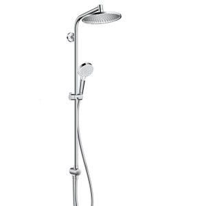Hansgrohe Crometta S 240 Showerpipe 300 1jet avec thermostatique  Reno EcoSmart Cromo Hansgrohe 27270000 HANSGROHE - 1
