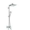 Hansgrohe Crometta E 240 Showerpipe 1jet with single-lever mixe CROMO  Hansgrohe 27284000 HANSGROHE - 1
