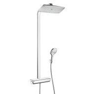 RAINDANCE  SELECT E 360  EcoSmart Showerpipe 9 l / min with thermostatic CROMO  Hansgrohe 27286000 HANSGROHE - 1