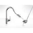 Focus Miscelatore cucina monocomando 240  Doccetta  estraibile  Bianco Hansgrohe 31815000 HANSGROHE - 1
