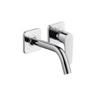 AXOR CITTERIO  Mitigeur monocommande de lavabo mural avec bec 167 mm et ecussons CROMO  AXOR 34113000 HANSGROHE - 1