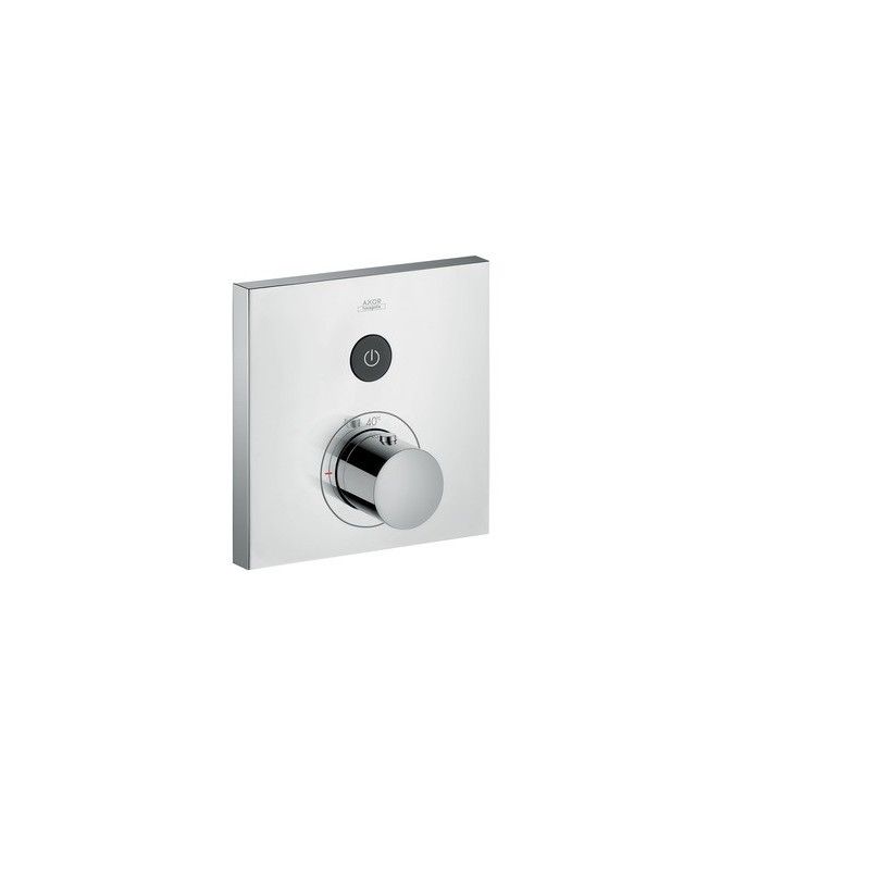 Axor ShowerSelect Square, Built-in thermostatic mixer  for with 1 Output AXOR 36714000 HANSGROHE - 1
