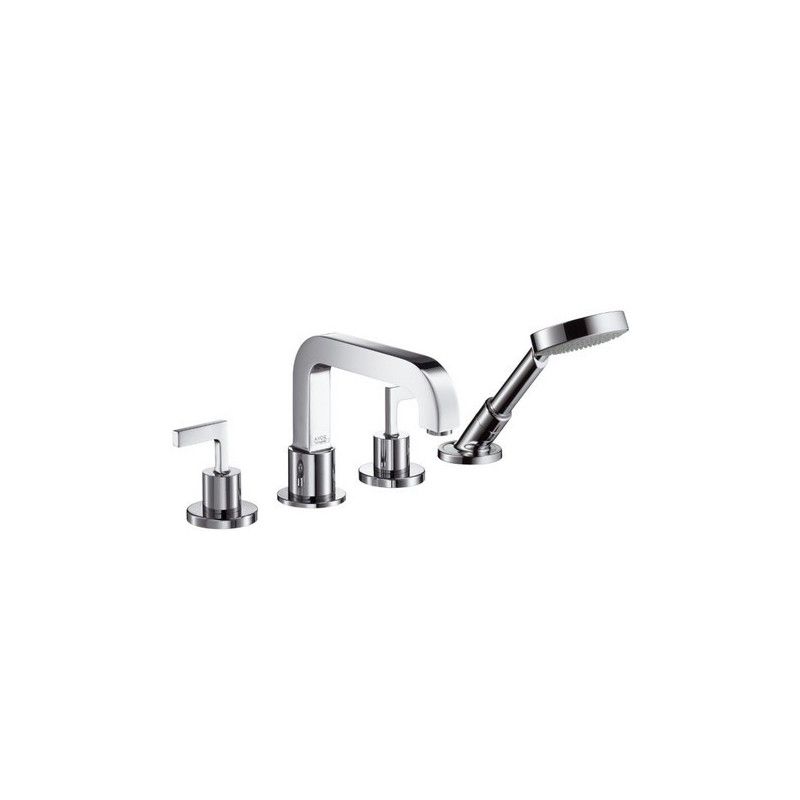 Citterio SET esterno  Rubinetto 4 FORI P/Piastra senza Piastra Cromo  AXOR 39454000 HANSGROHE - 1