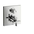 CITTERIO Built-in thermostatic mixer, with shut-off valve and cross handle  CROMO  AXOR 39705000 HANSGROHE - 1