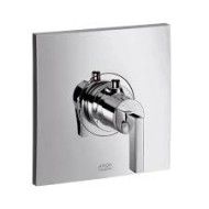 CITTERIO Thermostat HigHigh flow  flush-mounted with lever handle Cromo  AXOR 39711000 HANSGROHE - 1