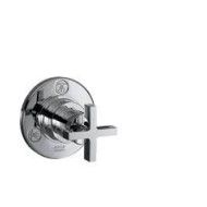 Citterio SET esterno  Universale per deviatore Trio  Quattro STOP Maniglia Croce  Cromo AXOR 39925000 HANSGROHE - 1