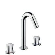 Logis Melangeur lavabo 3 trous 150 avec  tirette  Hansgrohe 71133000 HANSGROHE - 1