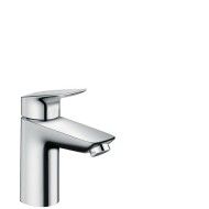 Logis Mitigeur monocommande de lavabo 100 avec tirette laiton Hansgrohe 71171000 HANSGROHE - 1