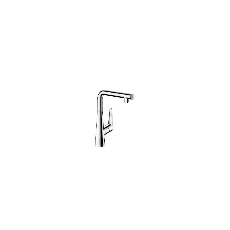 Talis Select 300 miscelatore cucina bocca estraibile  acciaio optic Hansgrohe 72820800 HANSGROHE - 1