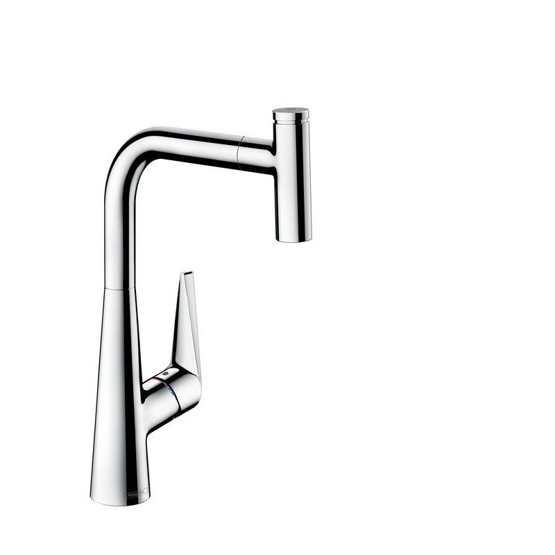 Talis Select 300 miscelatore cucina erogazione estraibile  acciaio optic Hansgrohe 72821800 HANSGROHE - 1