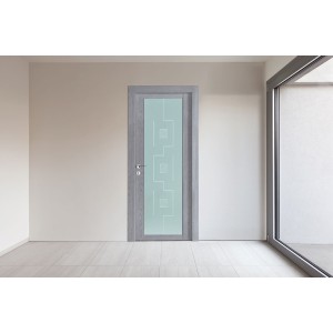 Porte Desa en Stratifié Vitré série Panix Vetro Nuvola DESA PORTE - 1