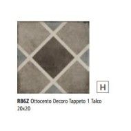 OTTOCENTO TAP 20X20  1 TALCO DECORO - Ragno R86Z RAGNO  - 1