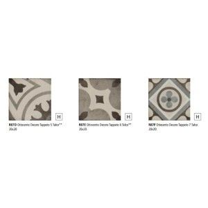 OTTOCENTO TAP 20X20  5 TALCO DEKORATION - Ragno R87D RAGNO  - 1