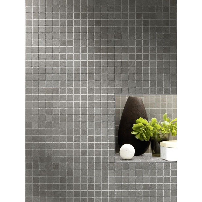 TERRACRUDA PIOMBO 40X40  MOSAIQUE - Ragno R05H RAGNO  - 1