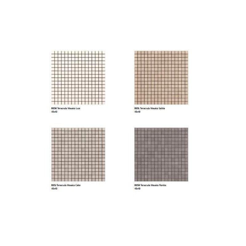 TERRACRUDA SABBIA 40X40  MOSAICO - Ragno R05L RAGNO  - 1