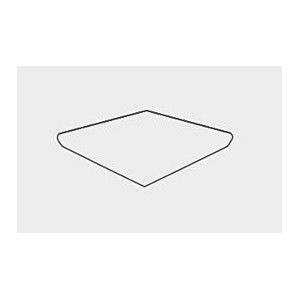 MOTIF EXTRA PAV. Calacatta Gold Step angle  DX  NAT. 33x33 - Marca Corona E442 CERAMICHE MARCA CORONA  - 1