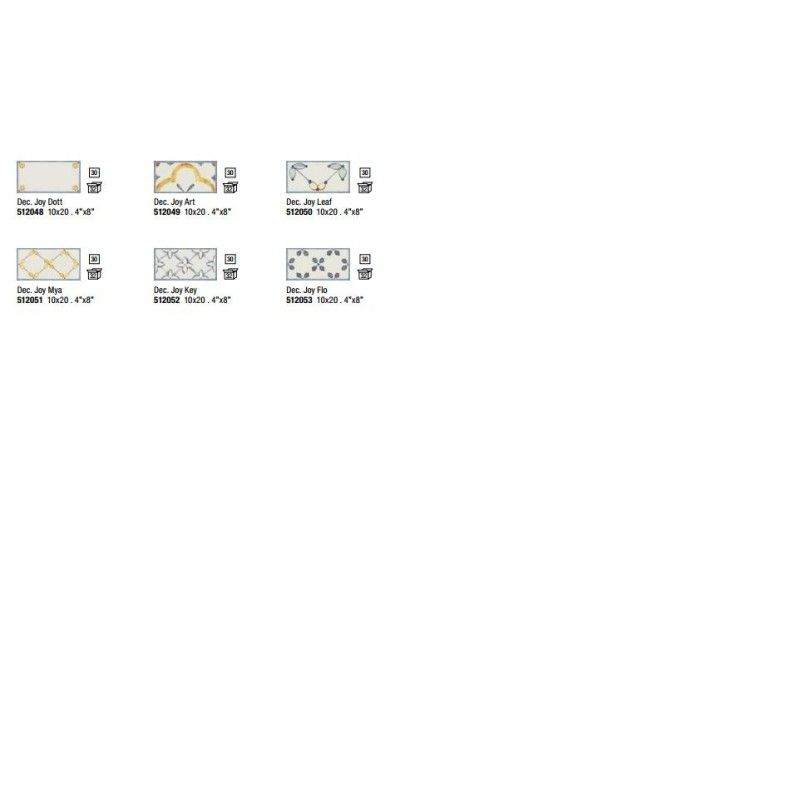 LOL DECORO JOY KEY 10X20 cm - Iris Ceramica 512052