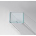 GSG GLASS Evier en verre cm 31,5. Traitement antisalaire pour le verre inclus. 31,5x35,5 GLLA31 GSG  - 1