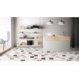 PATCHWORK B&W WHITE - CSAPBWWH20  20X20 Ceramica Sant'Agostino CERAMICA SANT'AGOSTINO - 1