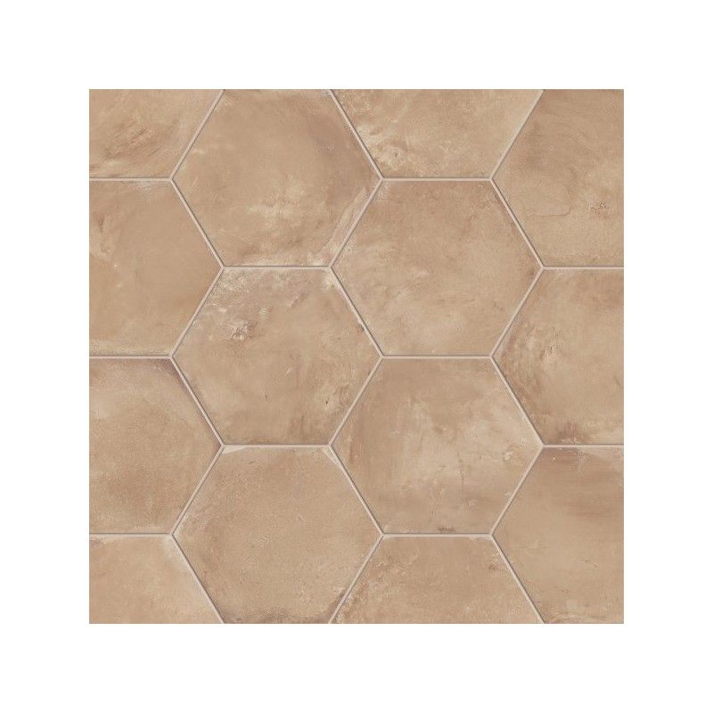 Marca Corona  TERRA OCRA ESAGONA 25X21,6 ESA 0090