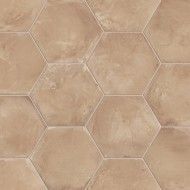 Marca Corona  TERRA OCRA ESAGONA 25X21,6 ESA 0090