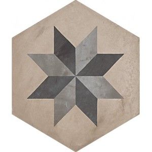 Marca Corona  TERRA STELLA ESAGONALE VER.F 25X21,6 ESA 0404