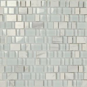 Multiglass Bianco Mosaik 30x30cm - Boxer 0215/MG03 BOXER - 1