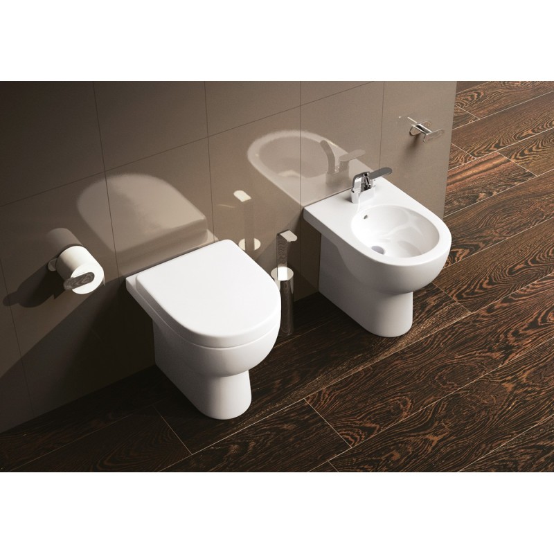 QUICK BIDET UN TROU BLANC  - Ceramica Flaminia QK217 CERAMICA FLAMINIA - 1