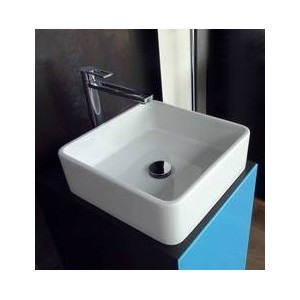 EVIER MINIWASH 40X40 SOUTIEN/SUSPENDU BLANC  S - Ceramica Flaminia MWL40 CERAMICA FLAMINIA - 1