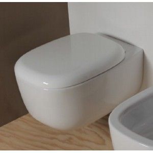 BONOLA COUVERTURES DE WC ENVELOPPE    SOFT-CLOSE NOIR - Ceramica Flaminia BNCW03NER CERAMICA FLAMINIA - 1