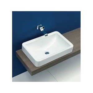 NILE EVIER 62 SOUTIEN H10 BLANC   - Ceramica Flaminia NL62A CERAMICA FLAMINIA - 1
