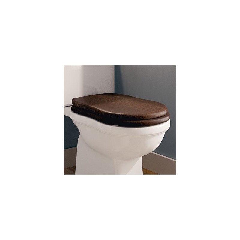 COUVERTURES DE WC GOUVERTES D OR EFI    SOFT-CLOSE NOYER SOLIDE . - Ceramica Flaminia 23N/ORRM CERAMICA FLAMINIA - 1