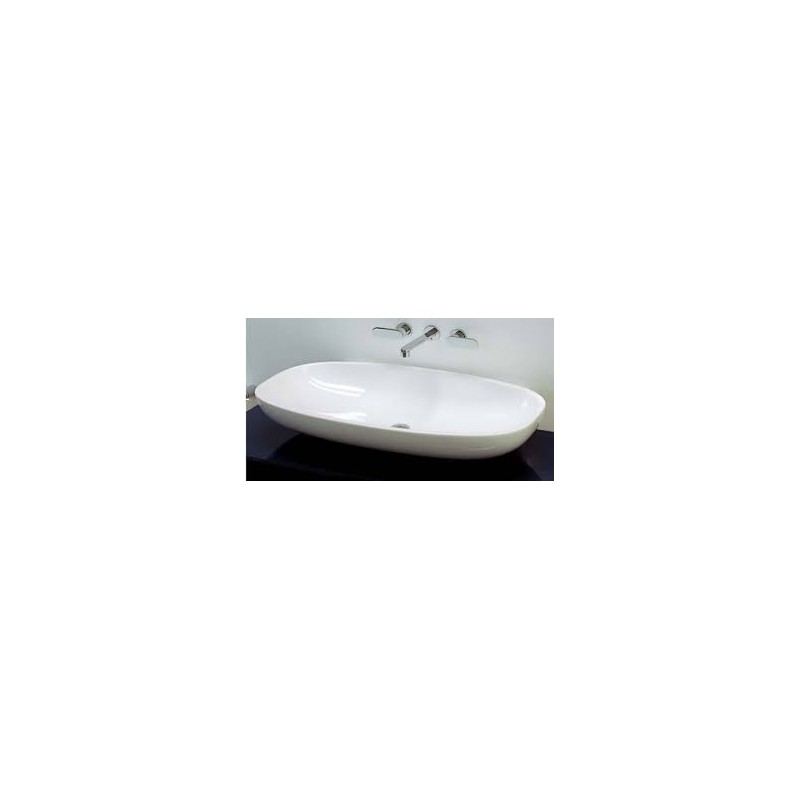 LAVABO 95 NUDA BIANCO  - Ceramica Flaminia 5082 CERAMICA FLAMINIA - 1