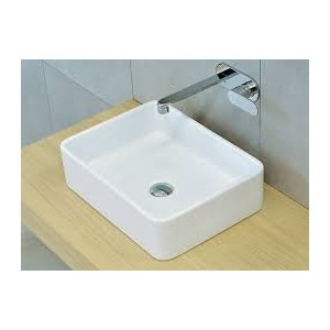 EVIER MINIWASH 48X36 SOUTIEN/SUSPENDU NOIR  S - Ceramica Flaminia MWL48NER CERAMICA FLAMINIA - 1