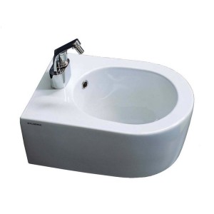 BIDET SUSPENDU MINI LINK BLANC  - Ceramica Flaminia 5065 CERAMICA FLAMINIA - 1