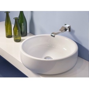 BONOLA WASHBASIN 50 COUNTERTOP BLACK   - Ceramica Flaminia BN50ANER CERAMICA FLAMINIA - 1