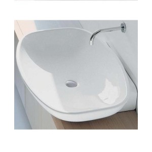 EVIER 85 NUDA 1 LATTE  - Ceramica Flaminia 5080LAT CERAMICA FLAMINIA - 1