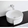 ROLL WASHBASIN 44 COUNTERTOP/CENTRAL HOLE FANGO   - Ceramica Flaminia RL44LFAN CERAMICA FLAMINIA - 1