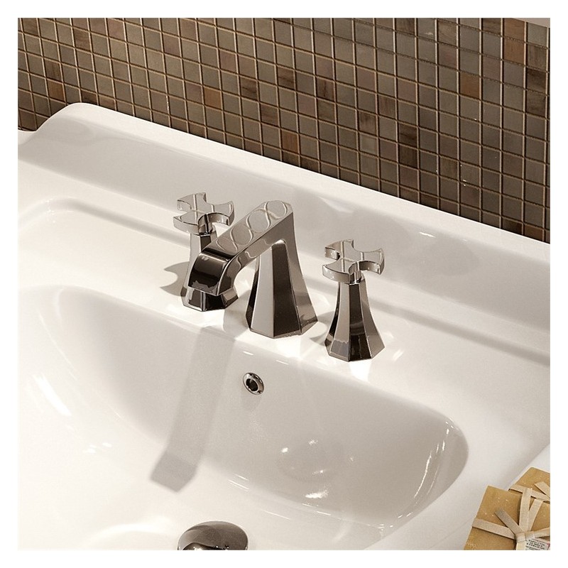 EVERGREEN 3 TROUS EVIER CHROME - Ceramica Flaminia EG201 CERAMICA FLAMINIA - 1