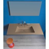 BLOOM CONSOLLE 120 WALL-HUNG FANGO   - Ceramica Flaminia BM120LFAN CERAMICA FLAMINIA - 1