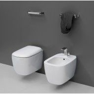 MONO BIDET WALL-HUNG BLACK  - Ceramica Flaminia MN218NER CERAMICA FLAMINIA - 1