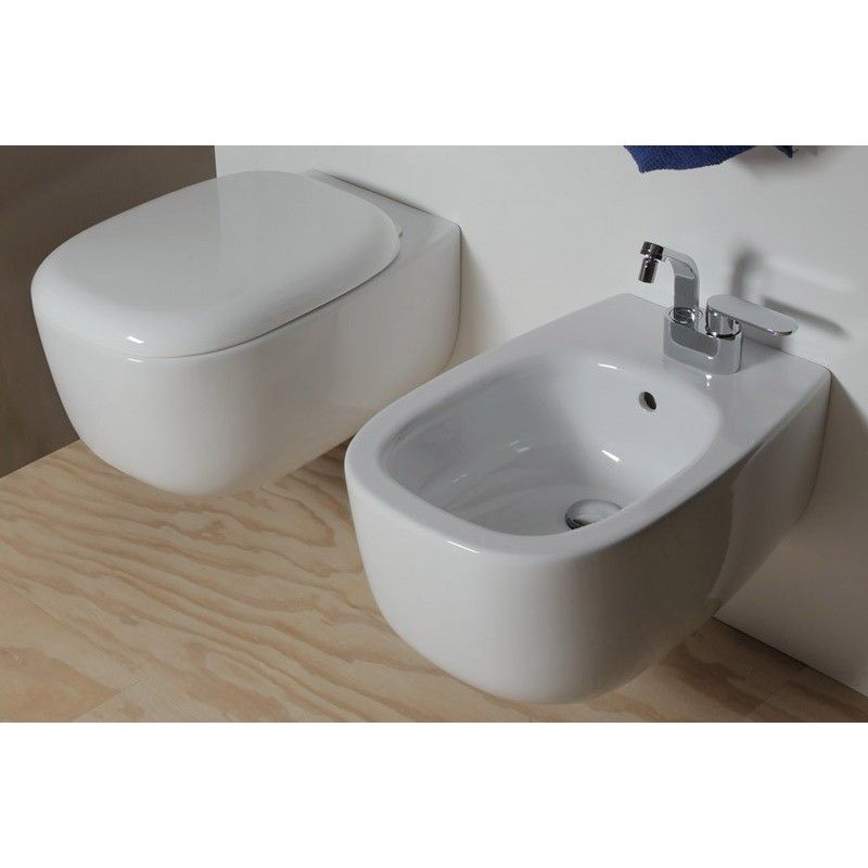 BIDET SOSPESO BONOLA LATTE  - Ceramica Flaminia BN218LAT CERAMICA FLAMINIA - 1