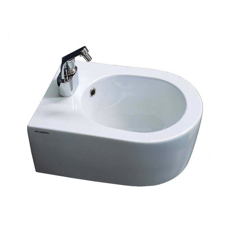 BIDET WALL-HUNG MINI LINK CARBONE - Ceramica Flaminia  CERAMICA FLAMINIA - 1